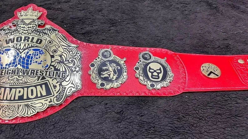 WWE Wrestling Championship Belt Replica Belt WWE Collectible Wrestling Cosplay WWE Fan Gear Adult Size Belt Wrestling Memorabilia